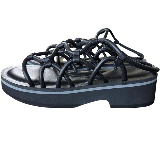 Aerosole Chaya Black Sandal Size 9M New - Picture 4 of 9